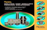 MILLING AND DRILLING TOOLING SOLUTIONS...Drill chuck accuracy is critical to producing accurate hole sizing and promoting longer drill life. In In today’s competitive environment