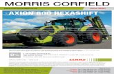 MORRIS CORFIELD - claascdn.co.uk · 2009 CLAAS RU 600 Good £9,000 11012229 USED TRACTOR EngHrs CylHrs PickUp Condition Price Ref. 2015 CLAAS AXION 850 2500 Excel £76,000 11013462