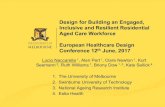Design for Building an Engaged, Inclusive and Resilient ......Design for Building an Engaged, Inclusive and Resilient Residential Aged Care Workforce European Healthcare Design Conference