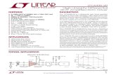 LTC6430-20 – High Linearity DifferentialRF/IF Amplifier ......The LTC®6430-20 is a differential gain block amplifier designed to drive high resolution, high speed ADCs with excellent