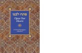 Open Our Hearts - Central Synagogue · 2018. 8. 29. · Open Our Hearts a central synagogue machzor Open Our Hearts A Central Synagogue Machzor. Open Our Hearts entral Synagogue MachzorA