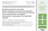 Building long term precipitation and air temperature ...€¦ · ANATEM method A. Kuentz et al. Title Page Abstract Introduction Conclusions References Tables Figures J I J I Back