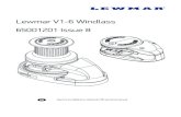 Lewmar V1-6 Windlass 65001201 Issue 8 - Defender65001201 Issue 8 GB Owners Installations, Operation & servicing manual 2 GB 1. Introduction Dear Customer, Thank you for choosing Lewmar.