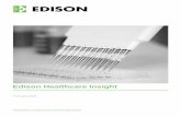 Edison Healthcare Insight · 2 days ago · Published 11 February 2021 : Edison is an investment research and advisory. Welcome to the February edition of the Edison Healthcare Insight.
