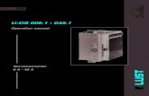 U-DS 006.1 - 045 - LT-i.com.twlt-i.com.tw/files/DRIVER/201005280008401.pdfPulse current (1sec on / 5sec pause) limited by I 2 t-monitoring 12A eff 24A eff 40A eff 70A eff 70A eff Motor