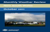 MWR - New South Wales - October Monthly Weather Review New South Wales October 2011 page 3. 19 October 2011 20 October 2011 21 October 2011 22 October 2011 23 October 2011 24 October