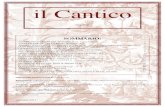 il Canticoilcantico.fratejacopa.net/wp-content/uploads/canticoset...TESTIMONI DI CRISTO NEL MONDO - Card. Carlo Caffarra 2 VIVERE RADICATI NELLA FEDE - Benedetto XVI 3 ALFABETIZZAZIONE: