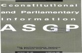 constitutional and Parliamentary Information...Constitutional and Parliamentary Information Association of Secretaries General of Parliaments 3rd Series - No. 16911st Half-year -1995