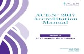 ACEN 2017 STANDARDS AND CRITERIAacenursing.net/manuals/sc2017.pdfACEN 2017 STANDARDS AND CRITERIA CLINICAL DOCTORATE/DNP SPECIALIST CERTIFICATE STANDARD 2 Faculty and Staff Qualified