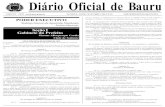 Diário Oficial de Bauru · 2010. 10. 27. · fabricado de acordo com a norma NBR 5667-hidrantes urbanos de incêndio, da Associação Brasileira de Normas Técnicas (ABNT). Bauru,