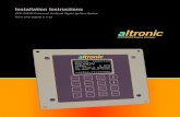 Installation Instructions - Altronic Inc II 7-15.pdfstandard CPU-95 installations, the CPU-95EVS utilizes the same ignition box mounting layout, existing Altronic coils, magnetic pickups,