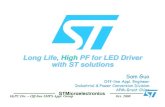 Long Life, High PF for LED with ST solutionsu.dianyuan.com/bbs/u/71/1445891226979666.pdf · 2020. 5. 13. · MAT29 GND DRAIN FB DRAIN ZCD VDD BR VIPer15 MAT20 GND DRAIN FB DRAIN ZCD