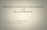 Commercial Cooking Systems (1).pdf · 2018. 8. 1. · Non-Compliant Procedure Any business found to be non-compliant with the UL 300 Standard: –Issue a Violation Notice just for