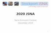 2020 JSNA - Delib€¦ · • Deprivation correlated attainment gaps are evident from 5 years old and from age 11-15, children from low-income households in Stockport make slower