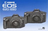 取扱説明書 - Canon Global · PDF file

Canon EOS 620,650 Canon EOS 650 EF som Canon EOS 620
