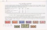 Le tariffe postal i · 2015. 5. 12. · pati "S.D.D." (Stratiotiki Dukissis Dodecanissu della Missione Militare Greca del Dodecaneso). 1945,21 maggio-1947, 3lmarzo.-Francobolli di
