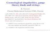 Cosmological singularities, gauge theory duals and stringsnarayan/knCosmoStr09.pdf · this external time-dependent source. Basic expectation: time-dep source excites vacuum to higher