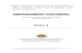 EMPANELMENT DOCUMENT · 2018. 4. 18. · Invitation of Expression of Interest for Empanelment of Agencies for addition of empanelled agencies for Solar Powered Devices Programme in