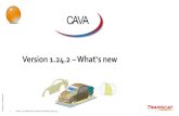 Version 1.24.2 What‘s newtranscat-plm.com/pub/tcsoft/cava_1242/CAVA_1242_WhatsNew.pdf · 2013. 12. 18. · y-l CAVA – OVA „Seating Belts“ 4 AVA 1.24.2 What‘s new | Transcat