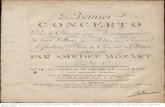 Harvard University - Eda Kuhn Loeb Music Library / Mozart, … · Harvard University - Eda Kuhn Loeb Music Library / Mozart, Wolfgang Amadeus, 1756-1791. Concertos, piano, orchestra,