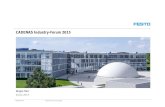 CADENAS Industry-Forum 2015...• Formatauswahl im Katalog und Engineering Tool • Generierung und Auslieferung durch PARTserver PM-SWC/Jürgen Herr CADENAS Industry Forum 2015, Augsburg