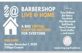 WELCOME [files.barbershop.org]_Home_11.1.20.pdfDevin Anna Bradford Brian Lynch Nate Ogg. #BarbershopLiveAtHome The Team at Harmony Hall Brent Suver Joe Cerutti Katie Macdonald ...