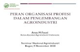 Seminar Nasional Agroindustri Bogor, 9 November 2020...Lingkup Kegiatan AGRIN : 1. Penelitian dan pengembangan agroindustri 2. Pengembangan SDM di bidang agroindustri 3. Pengembangan