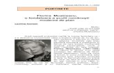PORTRETE Florica Musicescu, o fondatoare a școlii românești moderne de pian · 2020. 5. 5. · Revista MUZICA Nr. 1 / 2020 71 Florica Musicescu, o fondatoare a școlii românești
