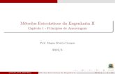 Métodos Estocásticos da Engenharia II - Capítulo 1 ...professor.ufop.br/sites/default/files/magno/files/capitulo_1... · Métodos Estocásticos da Engenharia II - Capítulo 1 -