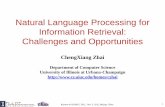 Natural Language Processing for Information Retrieval ...tcci.ccf.org.cn/conference/2012/dldoc/NLPCC2012PPT/... · Natural Language Processing for Information Retrieval: Challenges