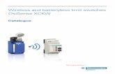 Wireless and batteryless limit switches OsiSense XCKW ączniki-kra... · PDF file 10 V/m from 80 to 2000 MHz, conforming to EN/IEC 61947-5-1 and IEC 61000-4-3 3 V/m from 80 to 2700