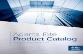 Adams Rite Product Catalog - locksandsafes.com Rite/Adams... · Strike accepts bolt of any Adams Rite 4500, 4700 (discontinued), or 4900 Deadlatch or cylindrical latches. Strike Lip