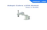 Adept Cobra s350 Robot - Omron Automation Americasproducts.omron.us/Asset/Omron-Adept-Cobra_s350_UG_EN...Adept Cobra s350 Robot User's Guide TableofContents Chapter1:Introduction 9