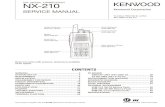 NX-210VHF DIGITAL TRANSCEIVER - Kenwood … · 2020. 2. 5. · Transceiver programming A personal computer, programming interface (KPG-36/36A), USB adapter (KCT-53U), and programming