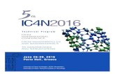 PROGRAM 2016 5th IC4N Layout 1 - UT Arlington – UTA1-22 Doina Craciun Romania Pulsed Laser Deposition of Nanocrystalline and Amorphous Protective Coatings for Ti Implants 1-23 Doina