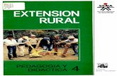 SENA...Observamos como esquematiza el manual de la FAO de "Extensión y Capaci tación Rural", publicado en México en 1978, las tareas del extensionista. 12 Conoce y detecta los problemas