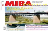 38 MIBA-Spezial 38 · November ‘98 J 10525 F · ......MIBA-Spezial 38 5 INHALT MIBA-SPEZIAL 38: SPEZIAL Verbindung mit Gewölbe 3 Da muß man durch 6 Ästhetik über Tal und Fluß