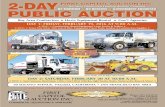 DAY 1: FRIDAY, FEBRUARY 19, 2016 AT 9:00 A.M.€¦ · 2000 FORD F-450 Dump Truck, gas eng., A/T, Western Truck Fab dump bed, 81,468 miles. 1997 GMC C8500 3-Axle Dump Truck, Caterpillar