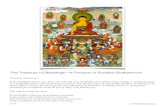 Treasury of Blessings - Bodhicitta Sangha · 2017. 5. 1. · The Treasury of Blessings—A Practice of Buddha Shakyamuni Namo guru śākyamunaye! In the Samādhirāja Sūtra it says: