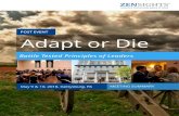 POST EVENT Adapt or Die - HOME - Zensights · 2018. 8. 13. · Adapt or Die Meeting Summary | May 9-10, 2018, Gettysburg, PA Zensights® | Adapt or Die Meeting Series | May 9-10,