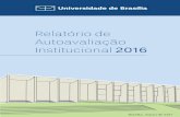 Relatório de Autoavaliação Institucional 2016dpo.unb.br/images/phocadownload/documentosdegestao/auto... · 2017. 4. 24. · Relatório de Autoavaliação Institucional 2016 2 Michel