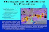 International Conference on Mongolian Buddhism · shop “Mongolian Buddhism: Past, Present and Future” in April 2015, the second international forum “Mongolian Buddhism in Practice”