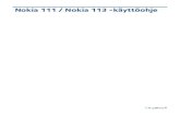Nokia 111 / Nokia 113 -käyttöohjedownload-fds.webapps.microsoft.com/supportFiles/phones/... · 2016. 7. 21. · 13. Puhelimen symbolit — Sinulla on viestejä, joita ei ole vielä