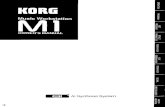 Korg M1 M1R owner's Manual - · PDF file 2017. 12. 13. · Title: Korg M1 M1R owner's Manual Author: Korg Keywords: Welcome to the M1 M1R world! The AI synthesis system of the M1 makes