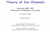 Theory of Ion Channels - Boston Universitypeople.bu.edu/.../past_talks/pdfs/20022003/ionchannels.pdf · 2013. 9. 15. · Theory of ion flow through channels: A Road Map First, we