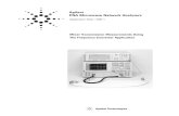 Agilent PNA Microwave Network Analyzers...21 calibration method is the simpler of the two methods to perform. Figure 5 shows the configuration dialog for this calibration. This two-step