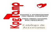 Catalogo de Acccesorios - Korpleg · 2020. 11. 3. · 11.550 80 T/m 10.360 80 T/m Accessori / Accessories AMADA PROMECAM STYLE 10.960 80 T/m 10.910 80 T/m 10.900 80 T/m SUPPORTO PER