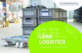 Lean Logistics LEAN LOGISTICS - Lean Factory America...Lean Logistics. Ensuring more efficient, forklift-free internal logistics can cut the costs of inventory, handling and in-house