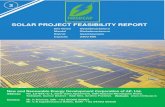 Clean Energy for Sustainability SOLAR PROJECT ......Solar Park Feasibility Report REPORT PREPARED BY 9 9 Energy Estimates: For the proposed Ultra Mega solar park area, annual energy