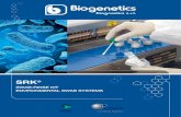 SRK - Biogeneticsdiagnostics.biogenetics.it/assets/Uploads/09-catalogo...952C Tamponi floccati con 1ml di soluzione neutralizzante SRK per la pre-umidificazione, confezionati singolarmente